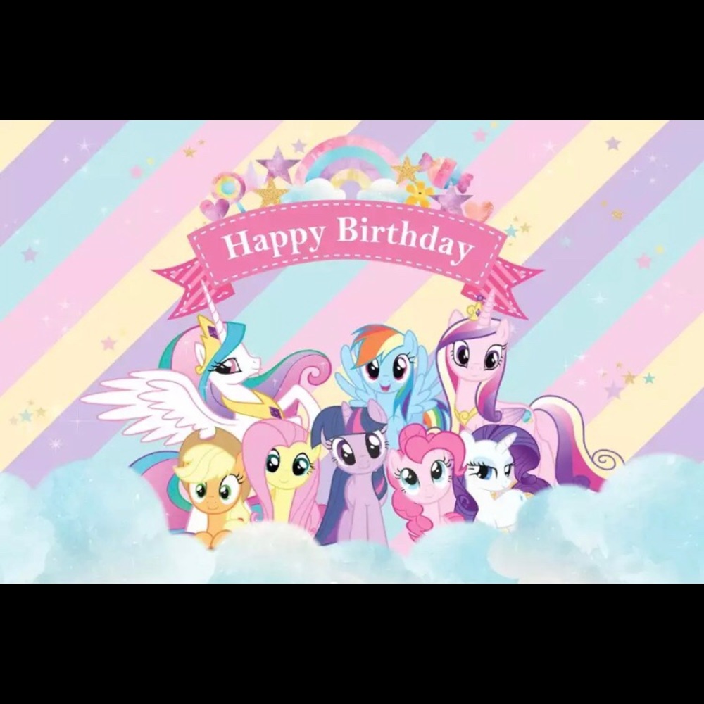 Pony backdrop 5x3ft brand new SOlD